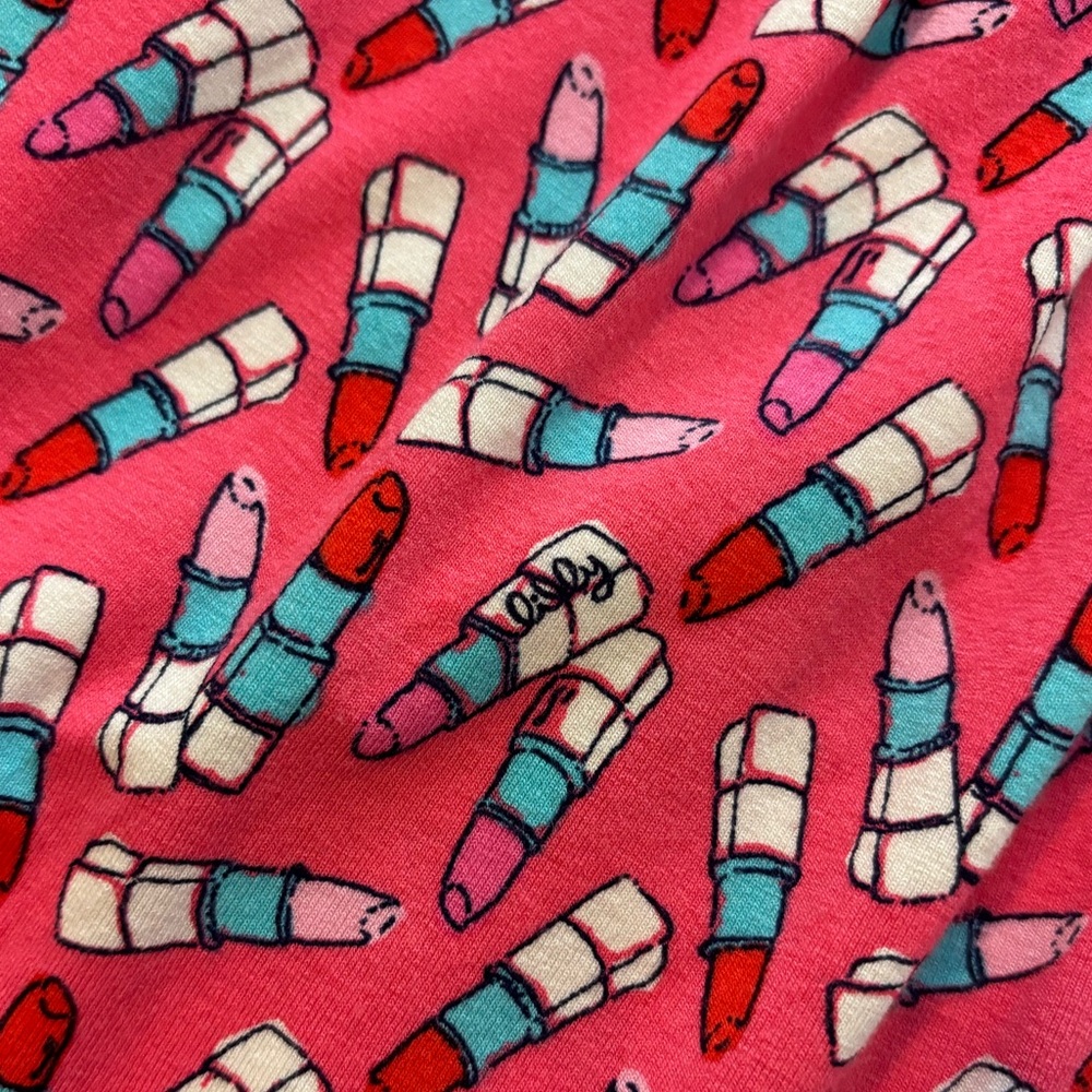 Lilly Pulitzer Lipstick Print Wrap Dress - Picture 4 of 4